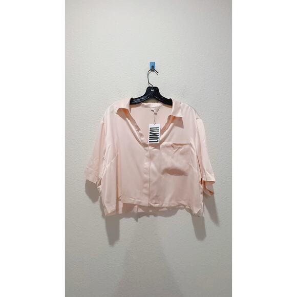 Lunya Washable Silk High Rise Pants Set Frosted Rose M - Picture 5 of 11